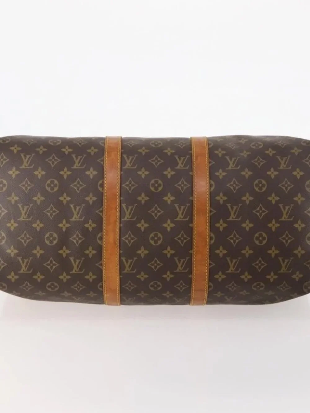 LOUIS VUITTON Monogram Keepall 50 Boston Bag M41426 LV Auth 185731
